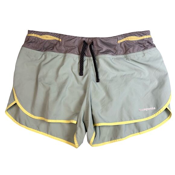 Patagonia Pants - Patagonia Running Shorts Strider 2½" Womens Medium Outdoors Hiking Trails Mint